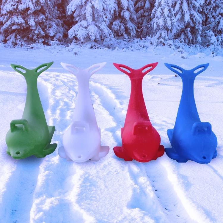 Ice skating funny dolphin penguins helper AIDS for children learner