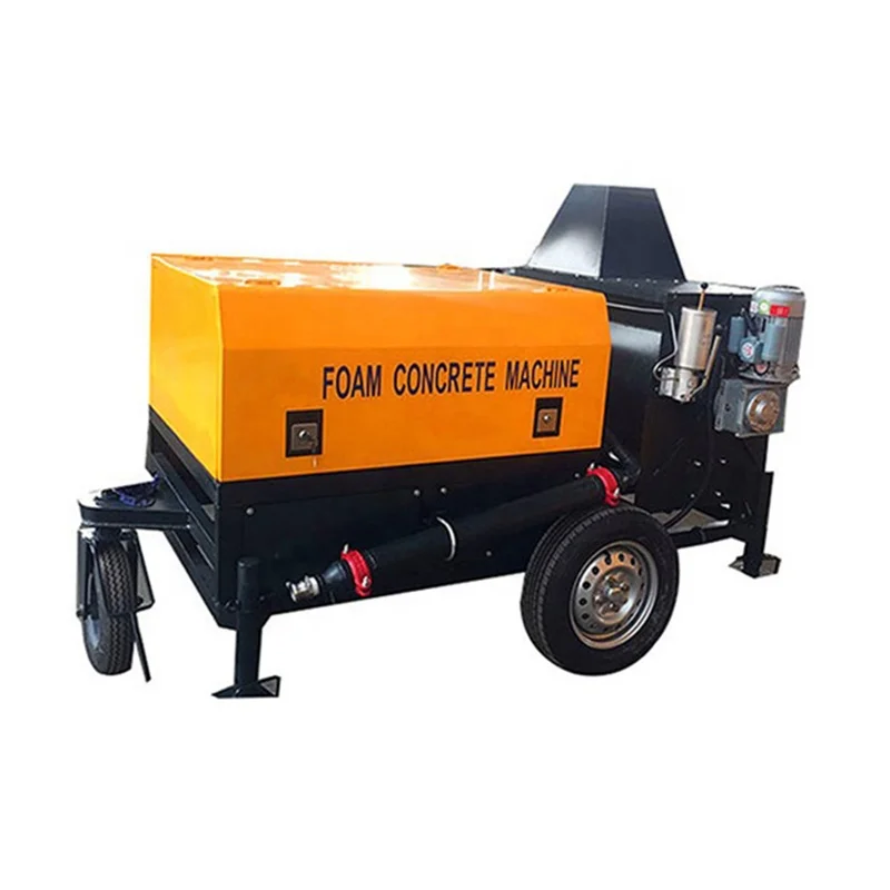 Energy-saving cellular concrete foam concrete machine with foam generator machine