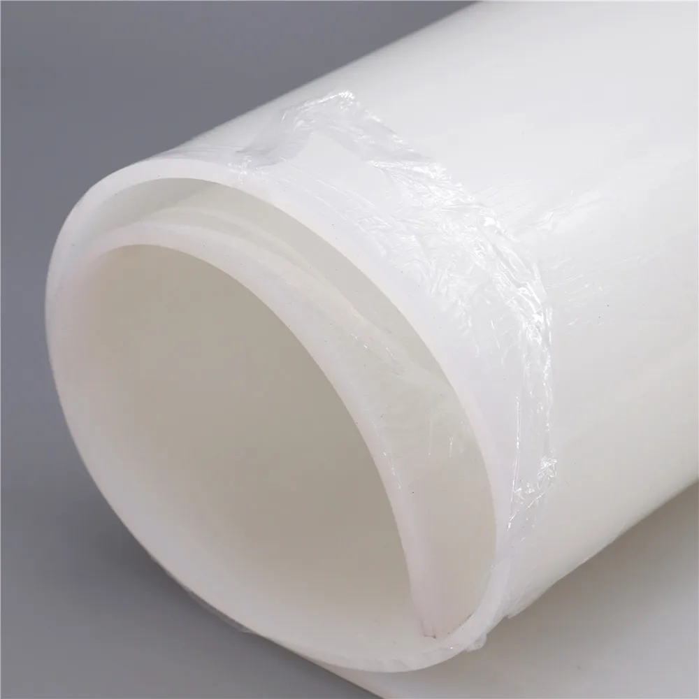 High Performance Silicone Rubber Matting Roll Industrial Shockproof Flat Rectangular Thin Silicone Rubber Sheet Roll