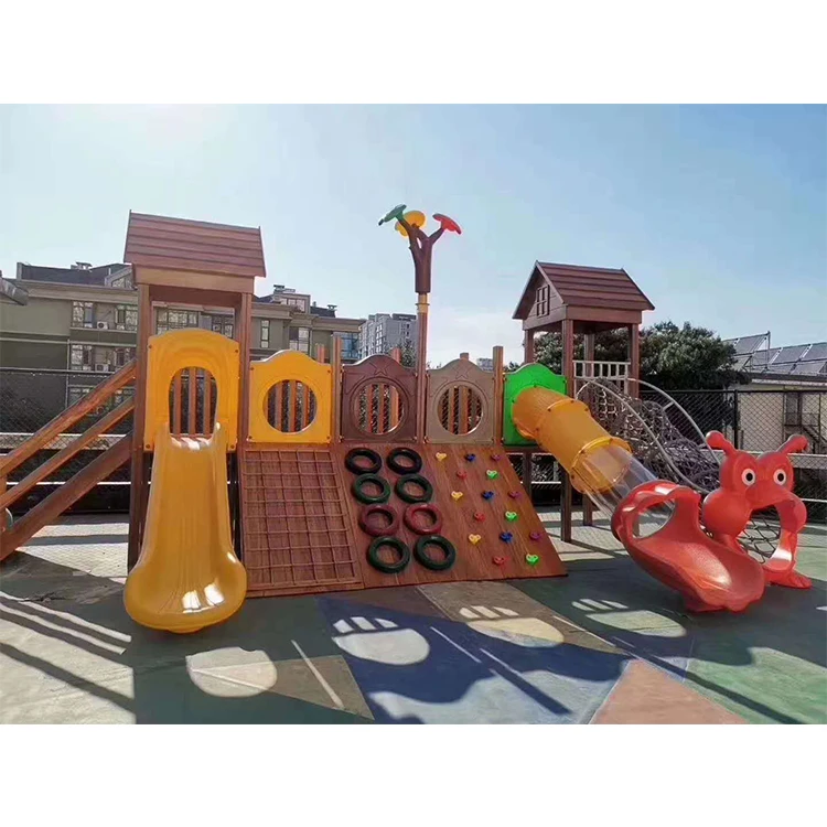 Wooden swing sets playground wood outdoor