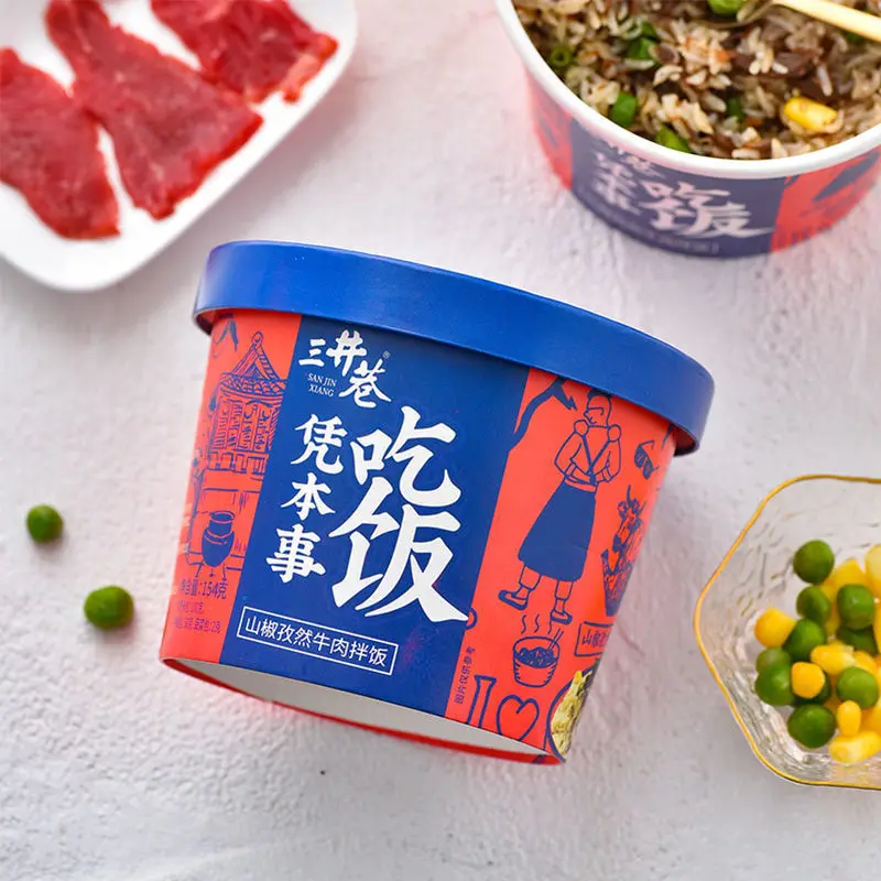 Bibimbap с самонагревающимся рисом в