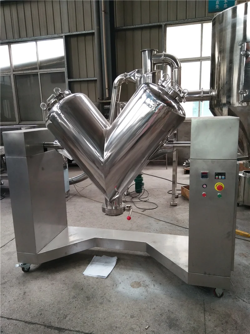 Промышленные машины, смешивание специй, миксер для мелкого порошка, V блендер, миксер