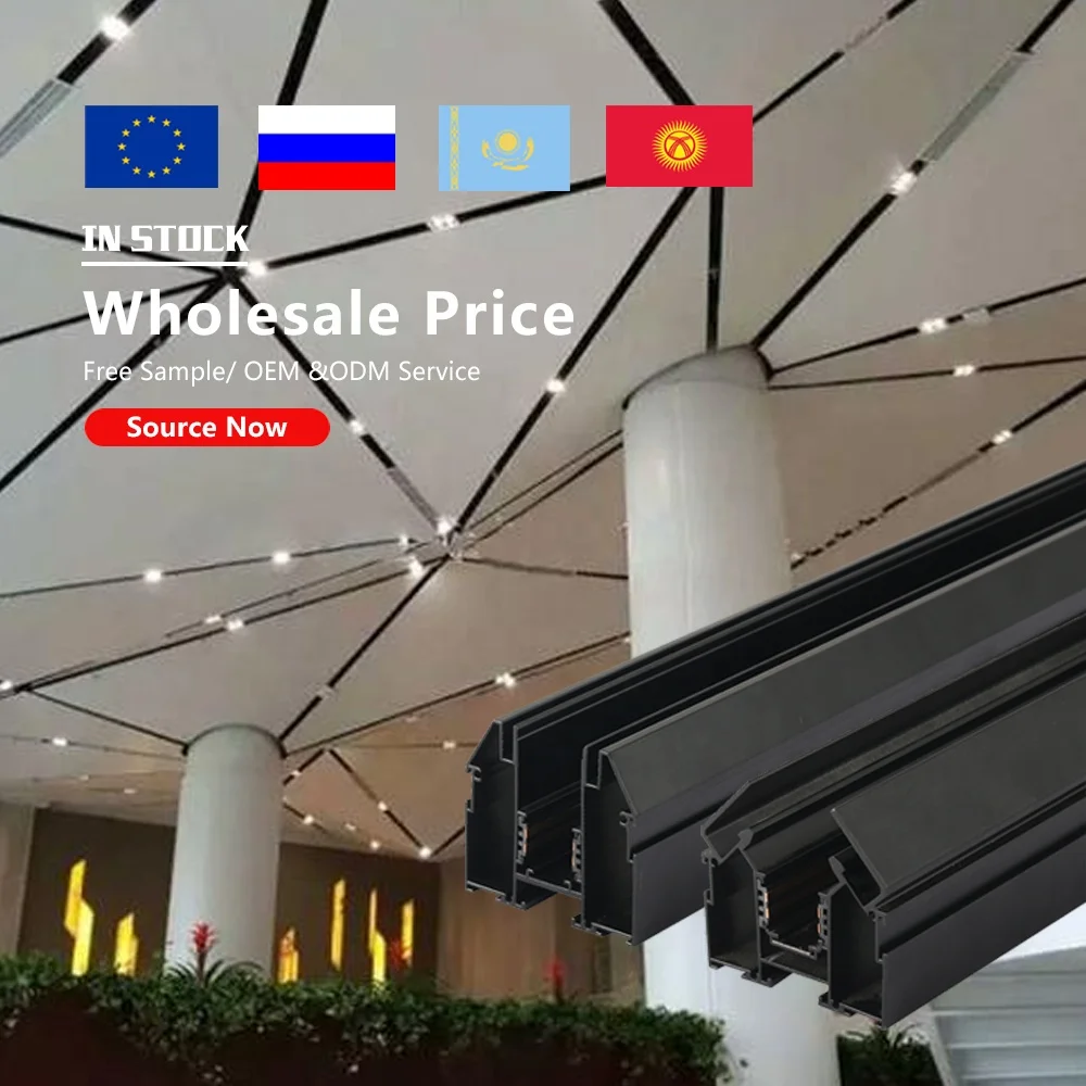 48v Magnetic Led Track Light Modern Extremely Narrow and Ultra-thin Mini Magnetic Attraction Linear Track Light Slott 90 80 SMD