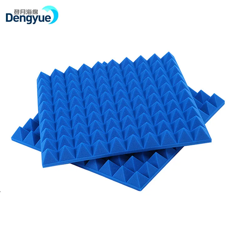 Acoustic Foam Panels 50 * 50 * 5  Sound Absorbing Dampening Wall Foam modern Pyramid acoustic foam