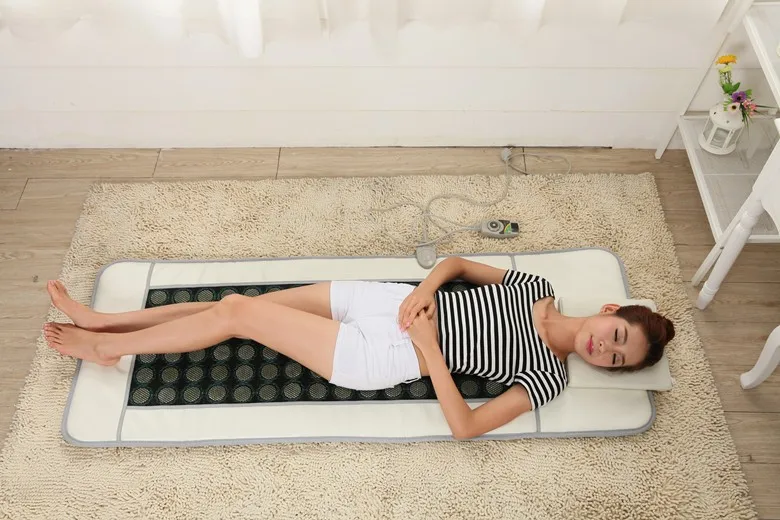 Far Infrared Jade Therapy Heating Mattress Jade Massage Mat for Sleeping