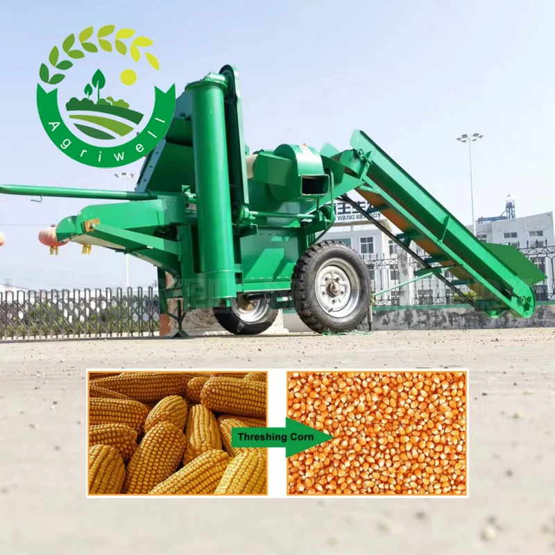 New Design Corn Maize Sheller Corn Thresher Sheller Corn Peeling and Threshing Machine