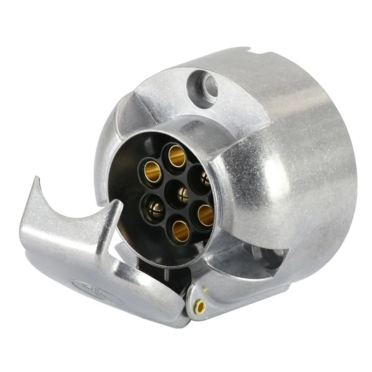 trailer tow parts 7 Pin aluminium Socket for trailer
