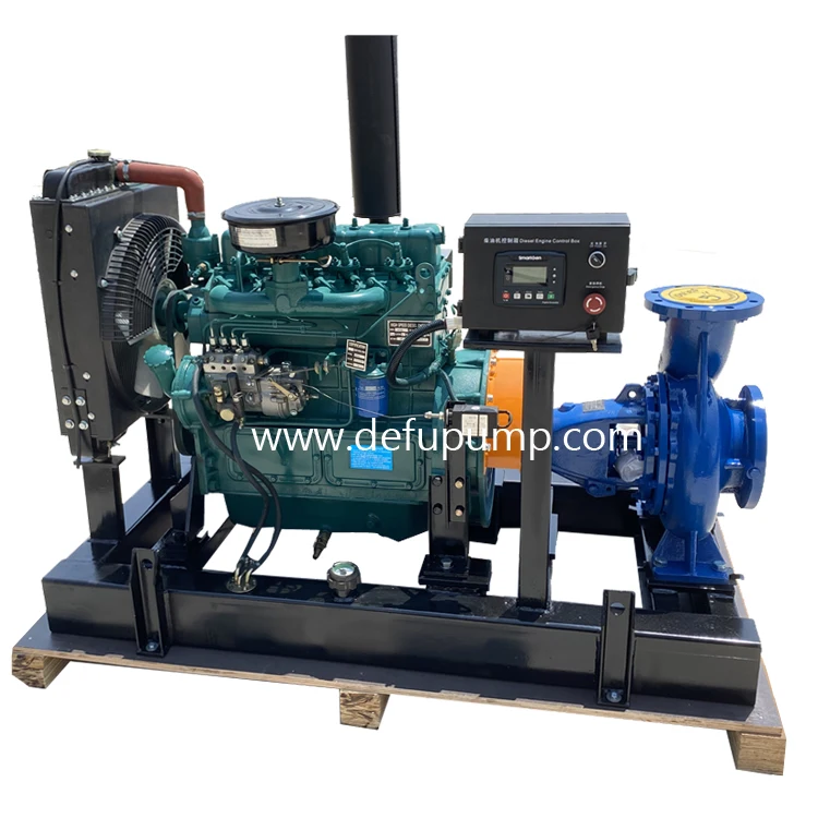 High Pressure Water Pump 6 inch Diesel Water Pump For Agricultural Irrigation