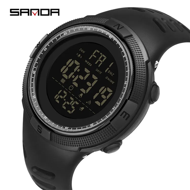Sanda 2003  New G Style Shock Men Military Display Wristwatch Casual Digital Sport Watch Chronograph Alarm Waterproof Quartz
