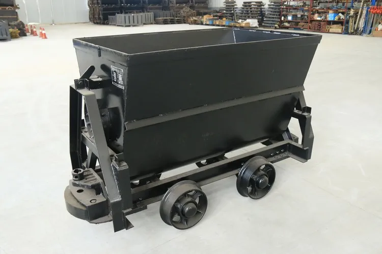 Factory Supplier Underground Fixed Mine Wagon Coal Mining Cart Railway Wagon Bucket-tipping Car Cheap Price