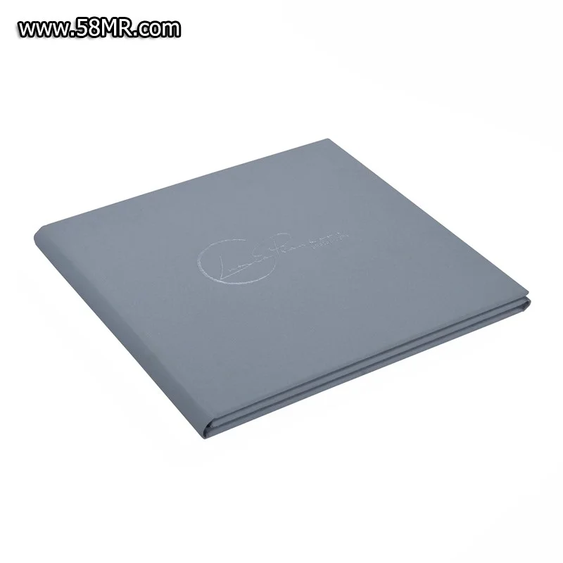 4x6 5x7 custom logo rigid cardboard linen velvet leather paper picture photo frame folder folio