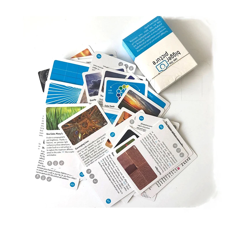 Manufacture Customized Logo Printing Reusable Playing Game Cards With Box Front And Back Printing Logo