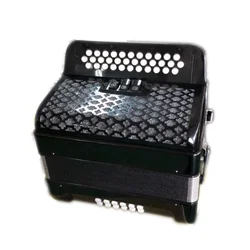 SEASOUND 34 Buttons 12 Bass 3 Registers Red White Double Colors Celluloid Student Accordion Accordions Musical JB3412C