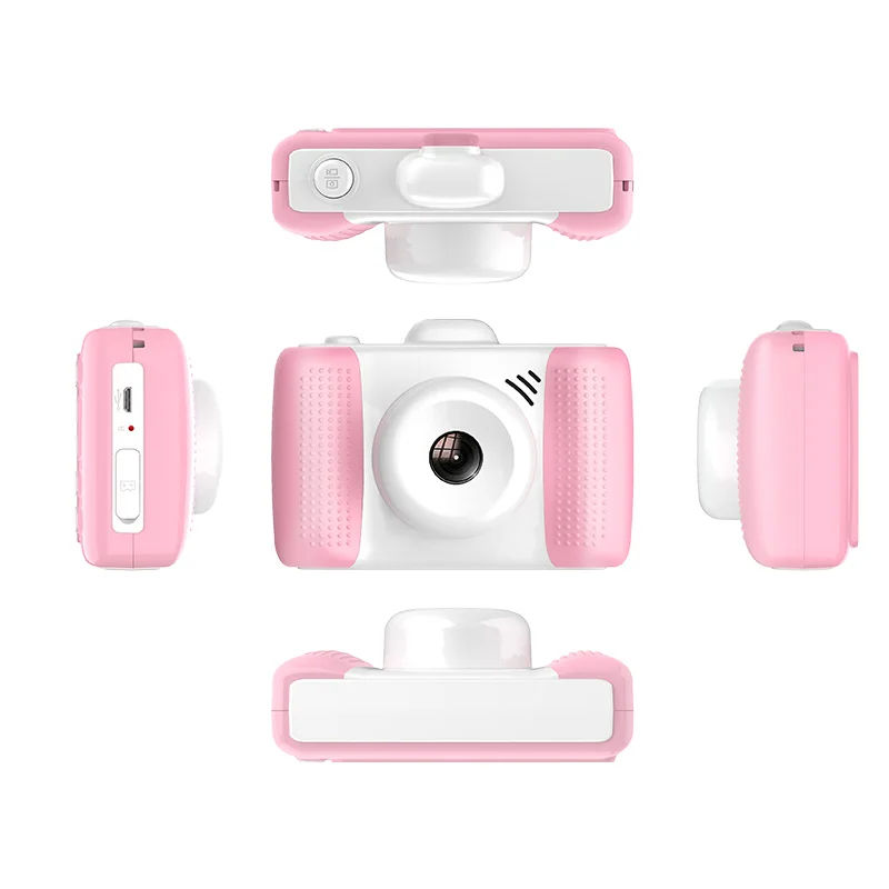  2021 THE NEW Amazon Hot Sale Cartoon Toy Kids Camera Record Happy Time Birthday Christmas Gift H66