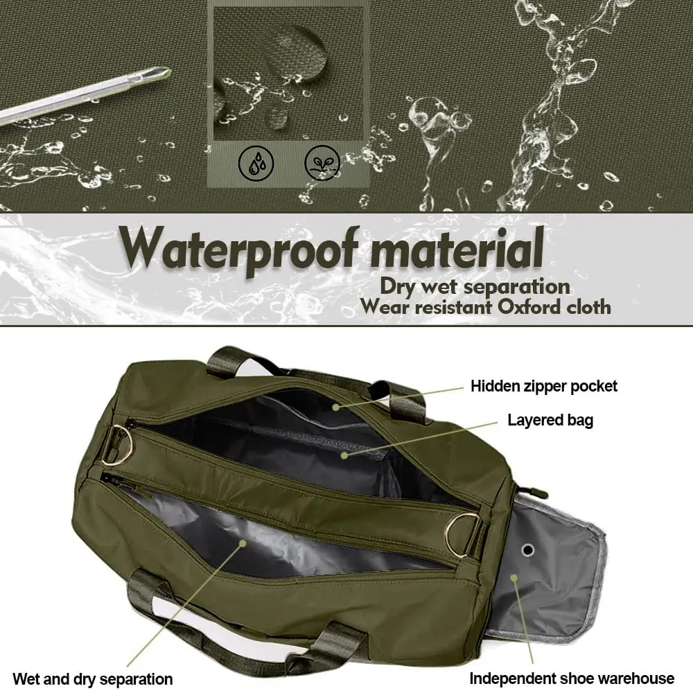 Women and Men  Gym Bag Workout Bag for Sports duffel bag