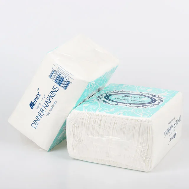 Disposable Dinner Paper Napkins Guest Hand Towels White Napkin Super Soft and Highly Absorbent For Bathroom, Kitchen, Parties