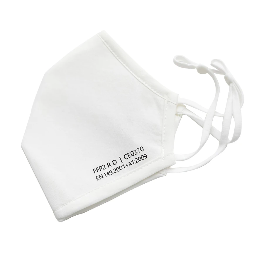 
anti microbial Nano filtering half mask FFP2 R D mask comfortable super breathable mask from for sports 