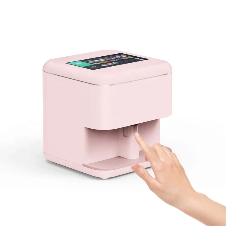 Smart Mobile DIY Art 3D Intelligent Digital Nail Printer fingernail Printer Machine