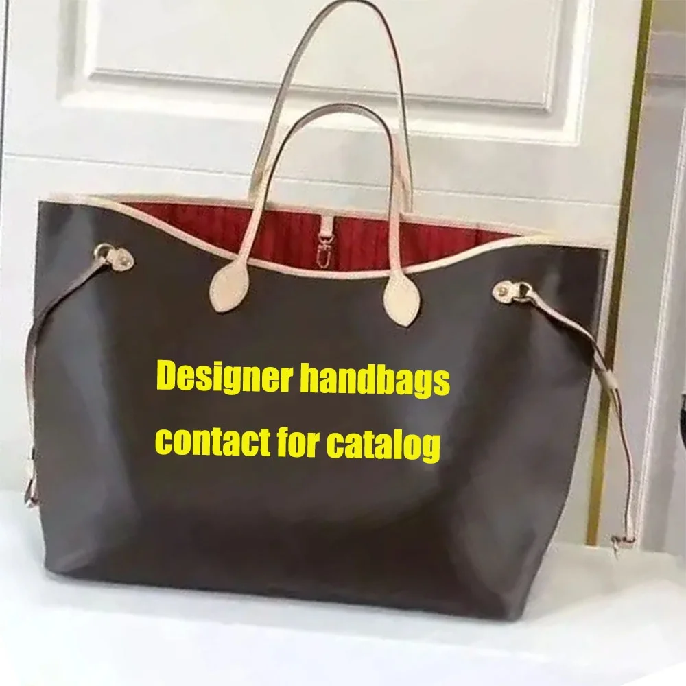 2023 New Arrivals High Quality Genuine Leather Neverfull Tote Luxury Handbags for Women