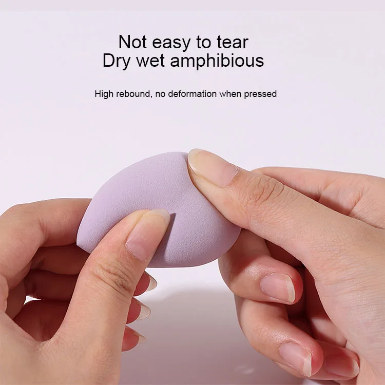 Wholesale custom coffee cup makeup sponge beauty puff moisture-proof latex free makeup sponges blender