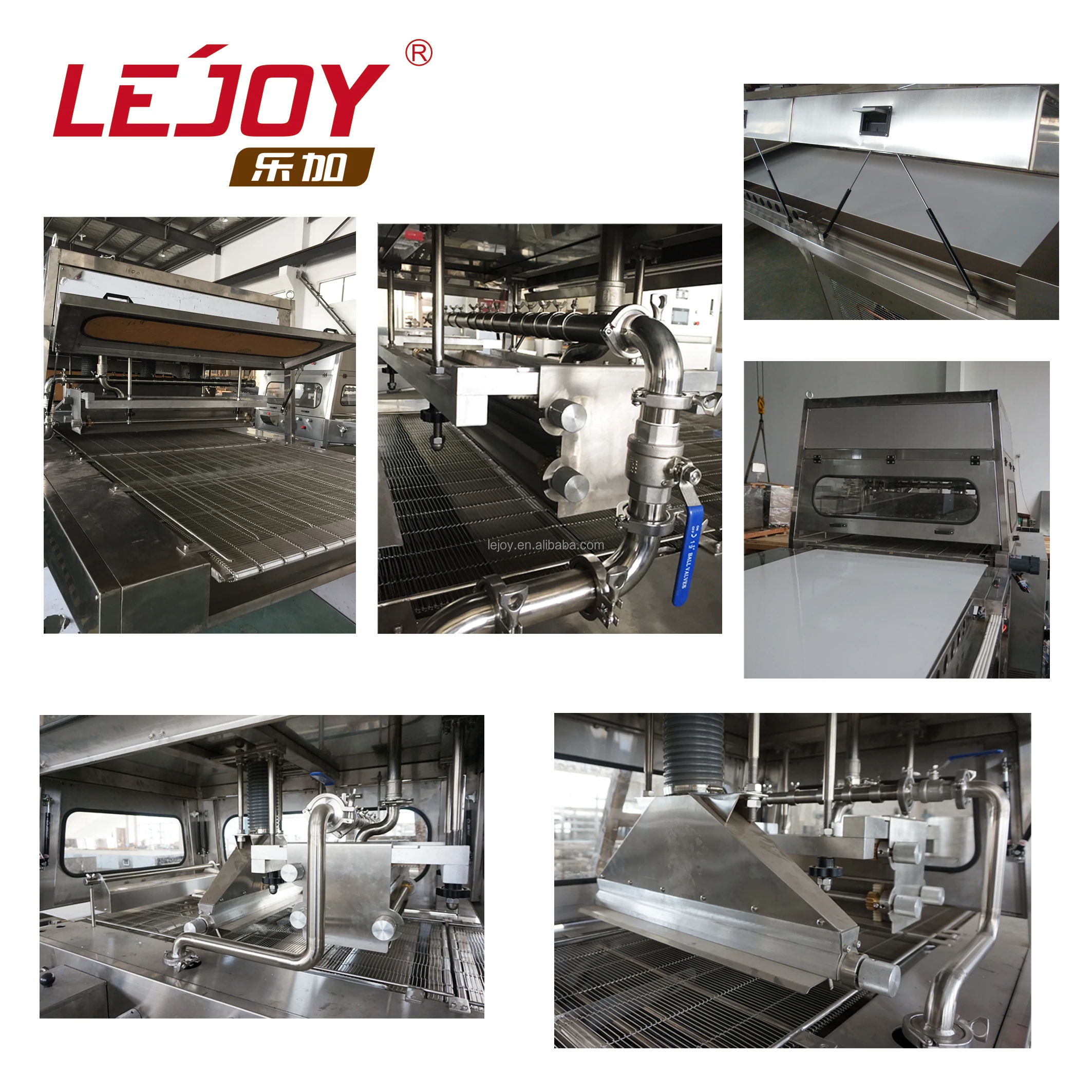 Fully Automatic Chocolate Wafer Enrobing Machine