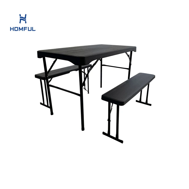 HOMFUL Wholesale Folding Table Plastic 6 Ft Heavy Duty Table Camping Working Table Indoor Outdoor Party