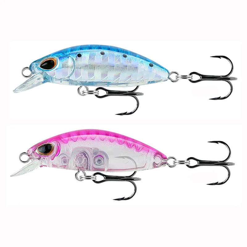 35mm/2g Mini Submerged Minnow Bait Saltwater Biomimetic Decoy Fishing Minnow Fishing Lure