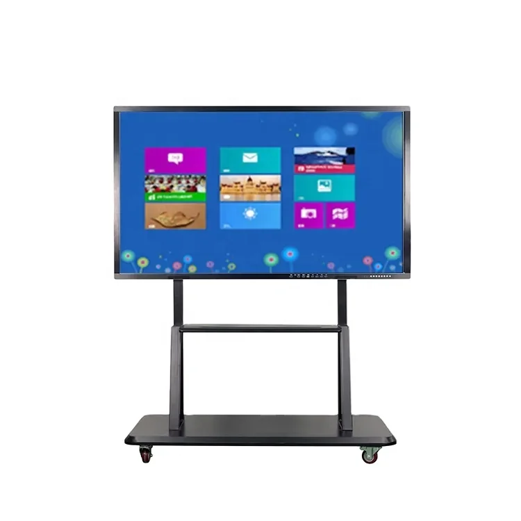 New 65 inch Interactive Touch Screen Display Interactive Flat Panel 4K Smart Board