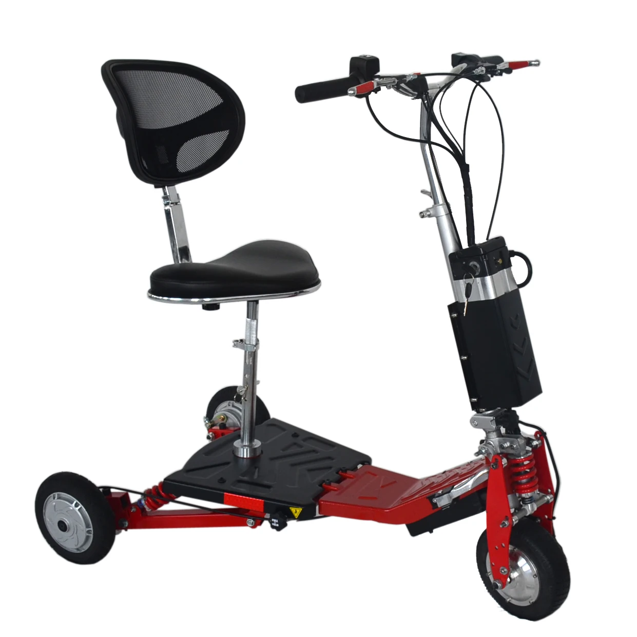 
2020 New Easy Travel 36V 350W Foldable Mobility Scooter with 3 Wheels Electric Scooter 