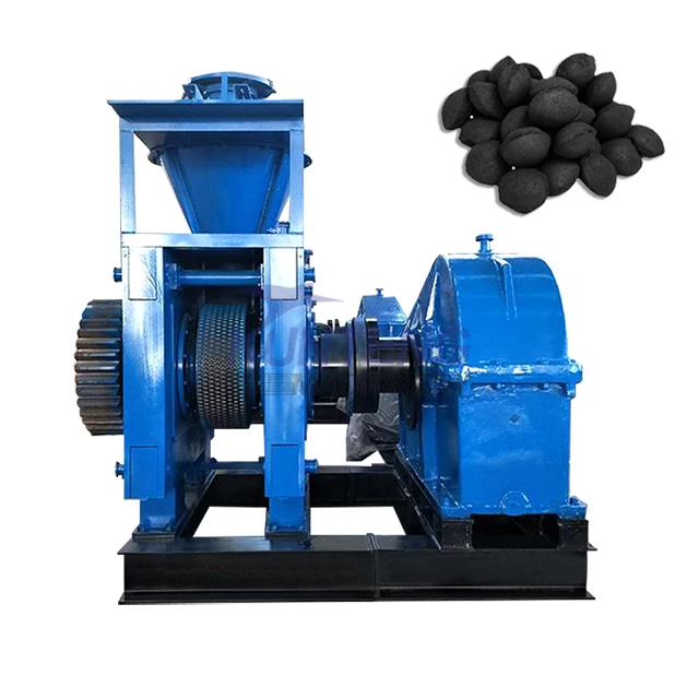 briquette making machine coconut shell charcoal briquette machine sawdust wood waste olive pomace cow dung  contacts China