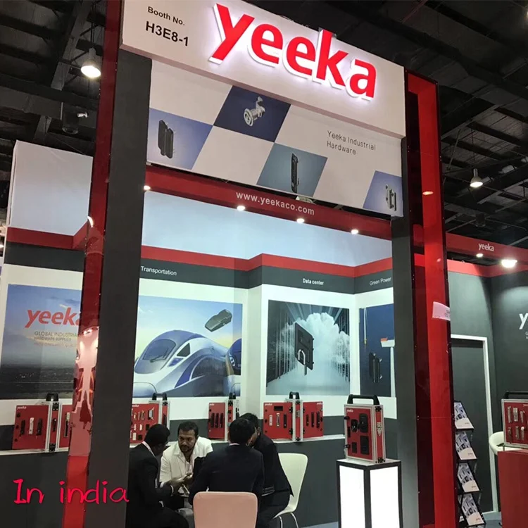 YEEKA Industrial Hardware Black ABS Pocket Pulls Handles ,plastic Handle Pocket Pull Home Furniture Furniture Handle & Knob Logo