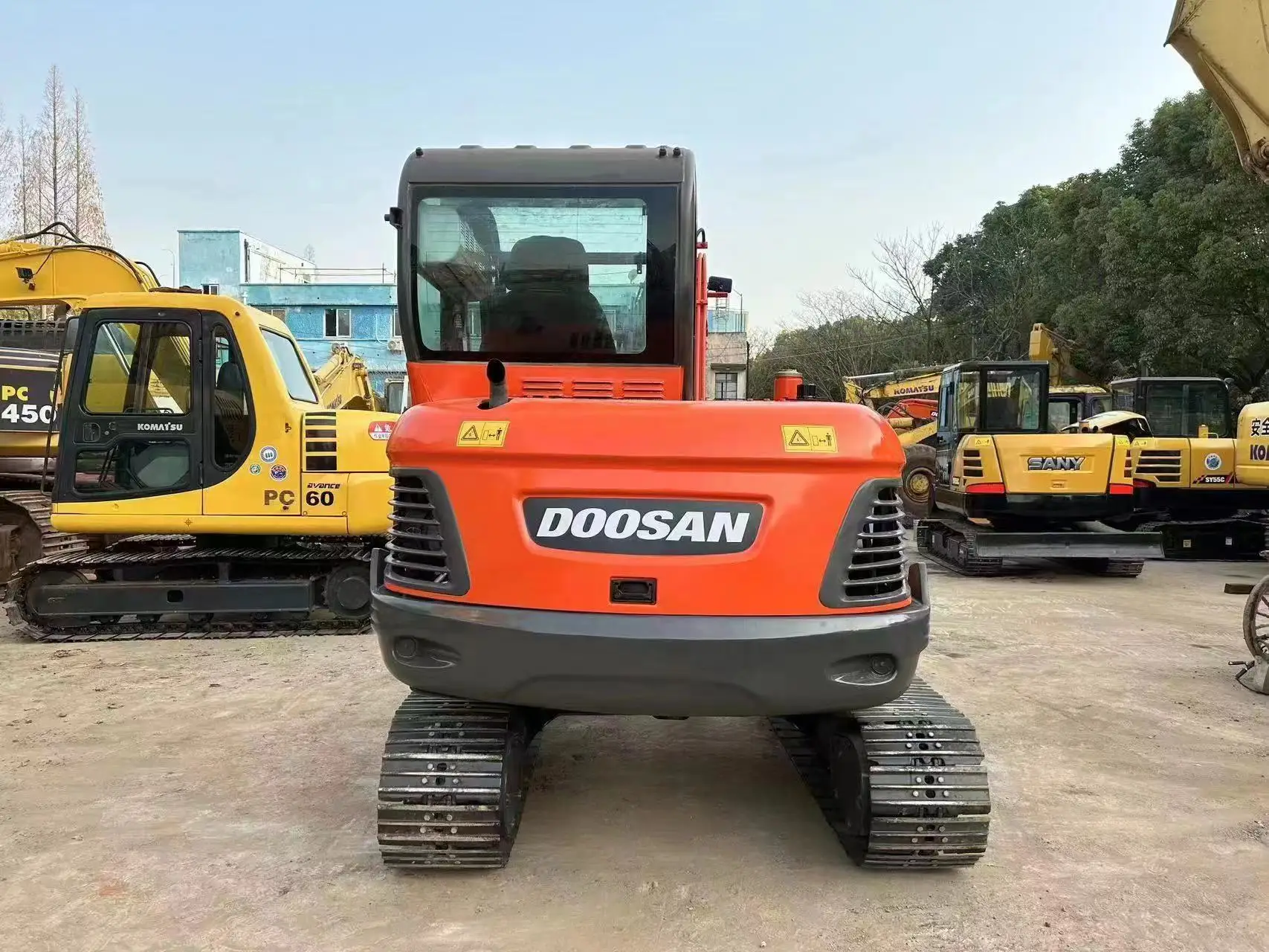 wholesale second hand dx60 DX60-5B DX60-9C DX60R used doosan excavator