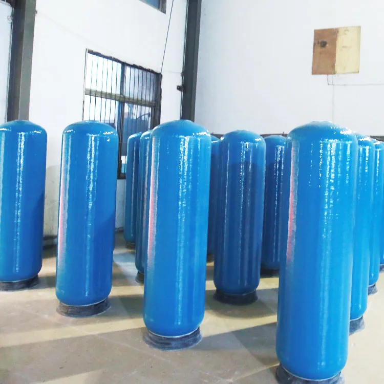 Water Aqua Life Equipment FRP Tank for RO Pure Continuous Strands of Fiber-glass with High Strength Epoxy Resin 4.6L~250L 150psi