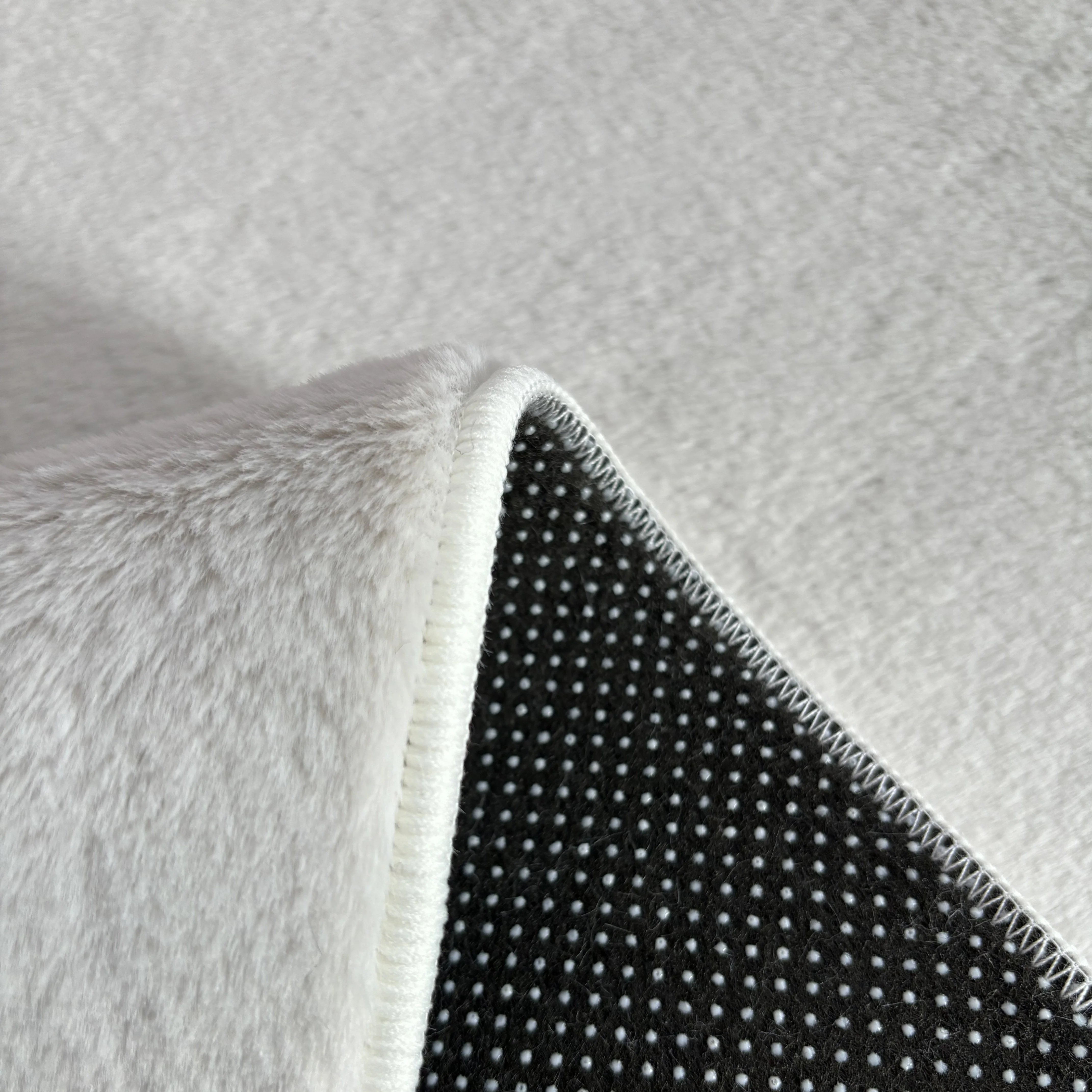 Nordic High-End Cream Style Leopard Print White Wool Carpet For Living Room Bedroom Area Rugs And Carpet