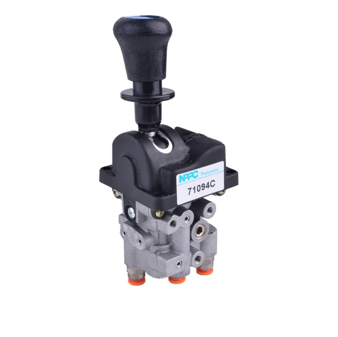 71094C Hyva Dump Truck Controls Aluminum PTO Pump Control Valves Gas Pilot Solenoid Normal Temperature Access VALVES Air General