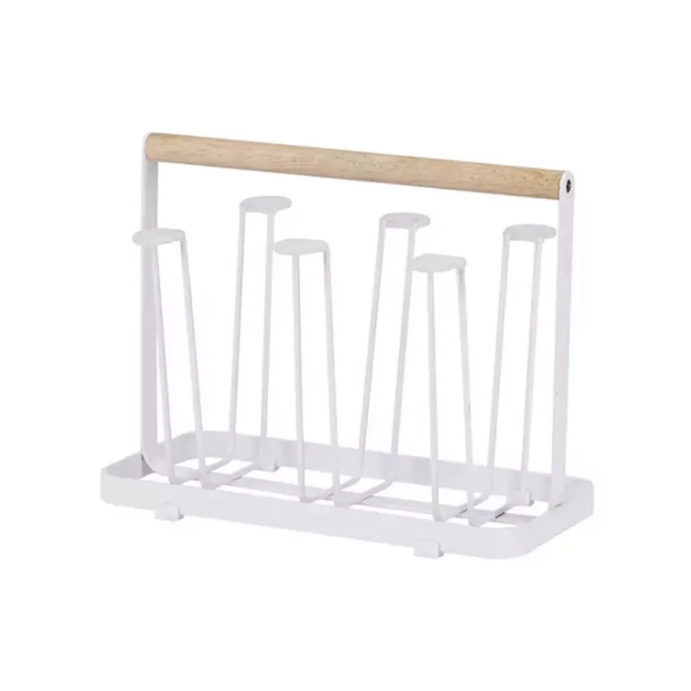 Multifunctional Shelf Kitchen Countertop Wine Glass Drying Holder Cup Rack Storage Organizer Storageholders