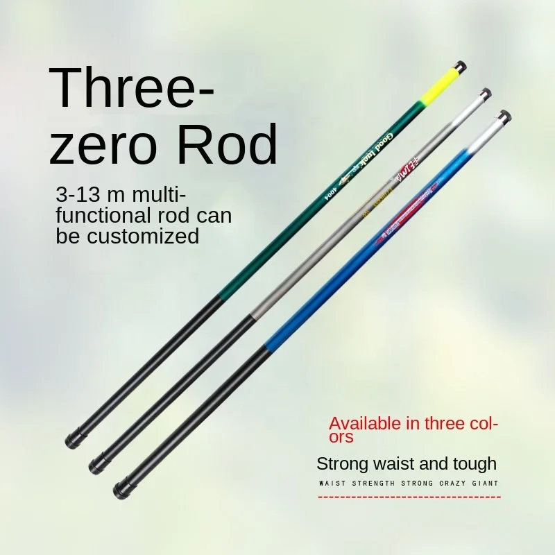 Our factory foreign trade wholesale export fishing rod 30 strong grain glass rod long section sea fishing rod