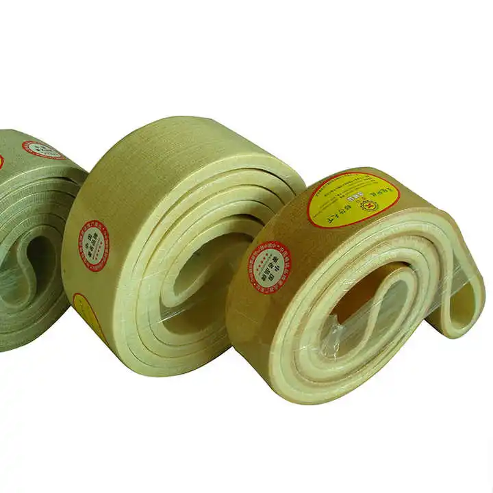 Factory Supply 480 Degree Green Kevlar High Temperature Industrial Belt Textiles Leather Aluminum Profile Satisfaction Guarantee
