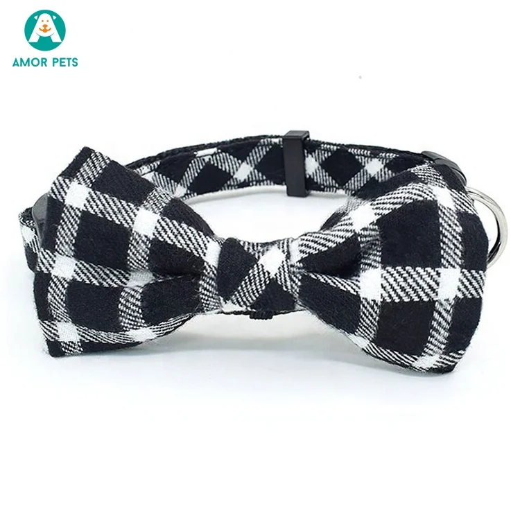 Custom Cat Dog Bow Tie Bowtie Collars Bulk Eco Friendly Pet Supplies Fancy Luxury Accessories Dog Collar