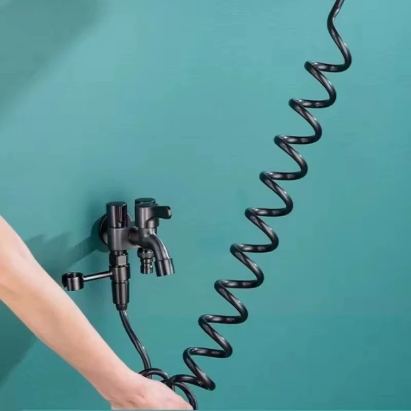 Langgi Bathroom Fresh Wall Mounted Faucet Spray Set, Modern Bathroom Faucet, High Quality Bathroom Wall Mounted Faucet