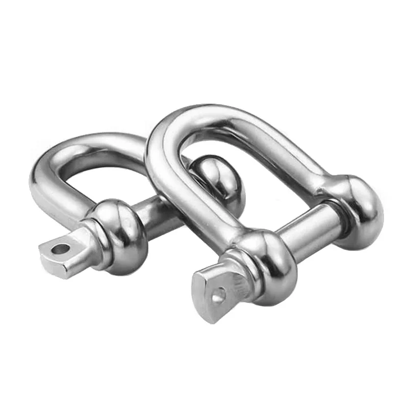 High Quality Hot Dip Galvanized Shackle Clevis Type U Anchor Shackle for Power Line Fittings Overhead Line Profession Bow Steel