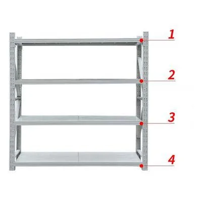 JINGLIAN Industrial Warehouse Storage Shelf Racking Shelving Shelves Unit Stacking Racks Warehouse Shelves Racking System