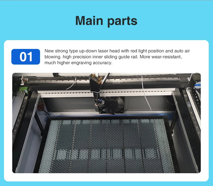 Faith 4060 CO2 Cnc 40W 50W 80W Laser Cutting Engraving Machine Rubber Stamp Laser Engraving Machine Price