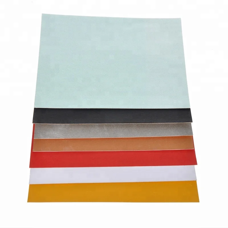 Colored pressed cardboard sheets hard board color paperboard