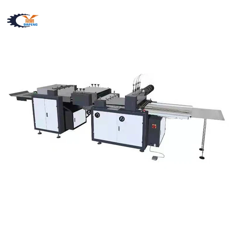 DAPENG MW-560 Booklet Folding Machine /  Booklet Folding And Binding Machine / coated Paper Wire Stitch Booklet Maker