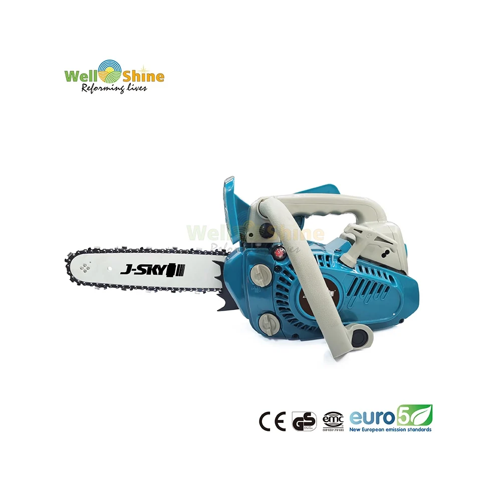 Mini Chain Saw 25cc Gasoline 2500 Top Handle 2 Stroke 2500 one hand chainsaw Chinese Small Professional 25cc chainsaw