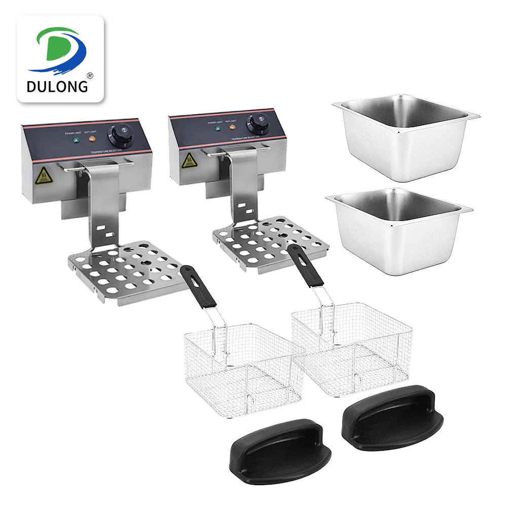 Hot Selling Stainless Steel Electric Deep Fryers Commercial Electric Fryer for Restaurant /Hotel Kitchen