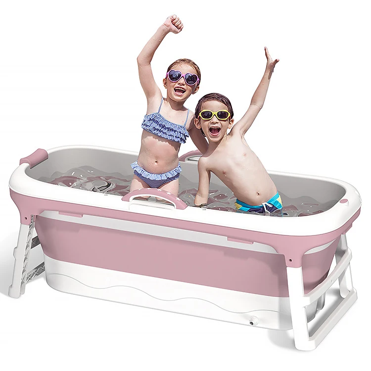 Отдельно стоящая 117 см ванная комната Детский складной ствол Портативная Складная спа-ванна для взрослых