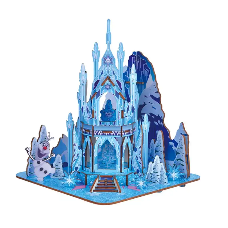 Manufacturers direct wholesale custom 3D wooden jigsaw Diy mechanical model sets of toys jigsaw adults and children puzz
