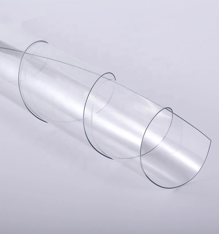Fuxing Tiptop Customized Size Plastic Transparent Super Clear Soft Roll For Bag pvc soft roll pvc sheet clear